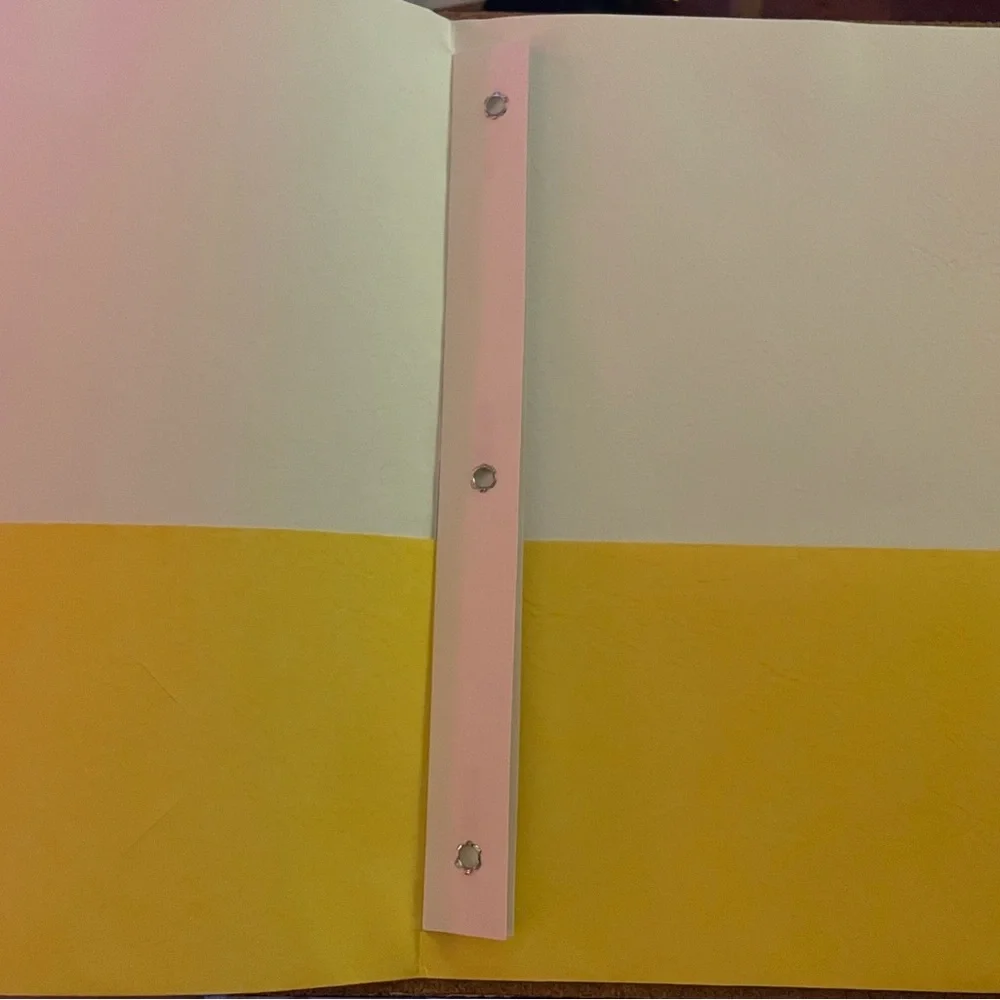 Set of 9 Two Pocket Paper Folders ⭐️